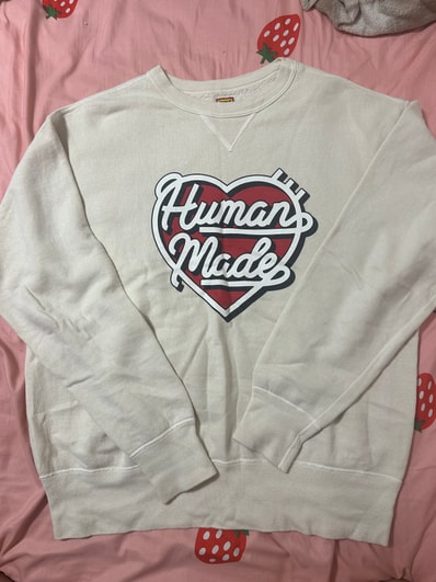 HUMAN MADE Tsuriami Sweatshirt "White"