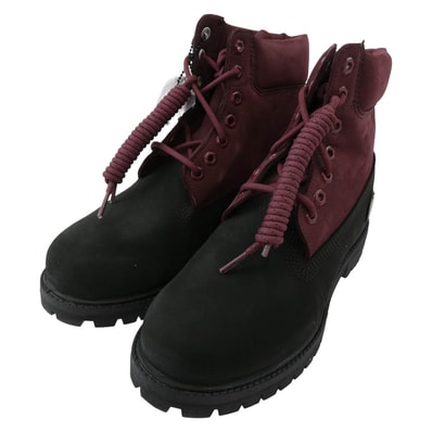 Timberland ティンバーランド ブーツ TB 0A2P6W EJE 6INCH LACE WATERPROOF BOOT 6インチ ウォータープルーフ ブーツ ワインレッド系 8【極上美品】【中古】