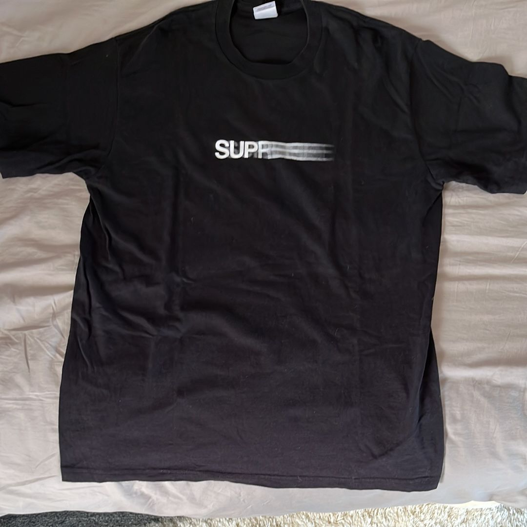 Supreme Motion Logo Tee "Black" (23SS)