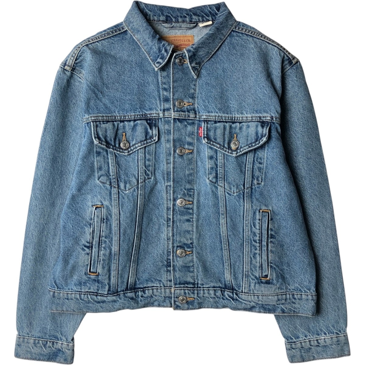 古着 リーバイス Levi's デニムジャケット Gジャン メンズXL相当/eaa654862