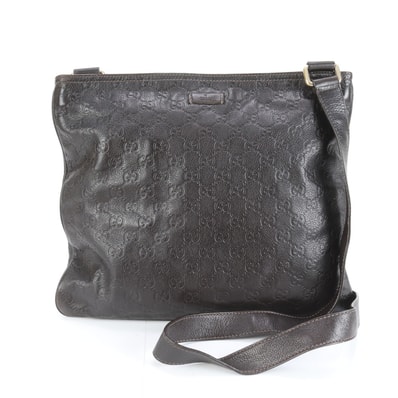 ■極美品 グッチ グッチシマ 201446 ショルダーバッグ レザー