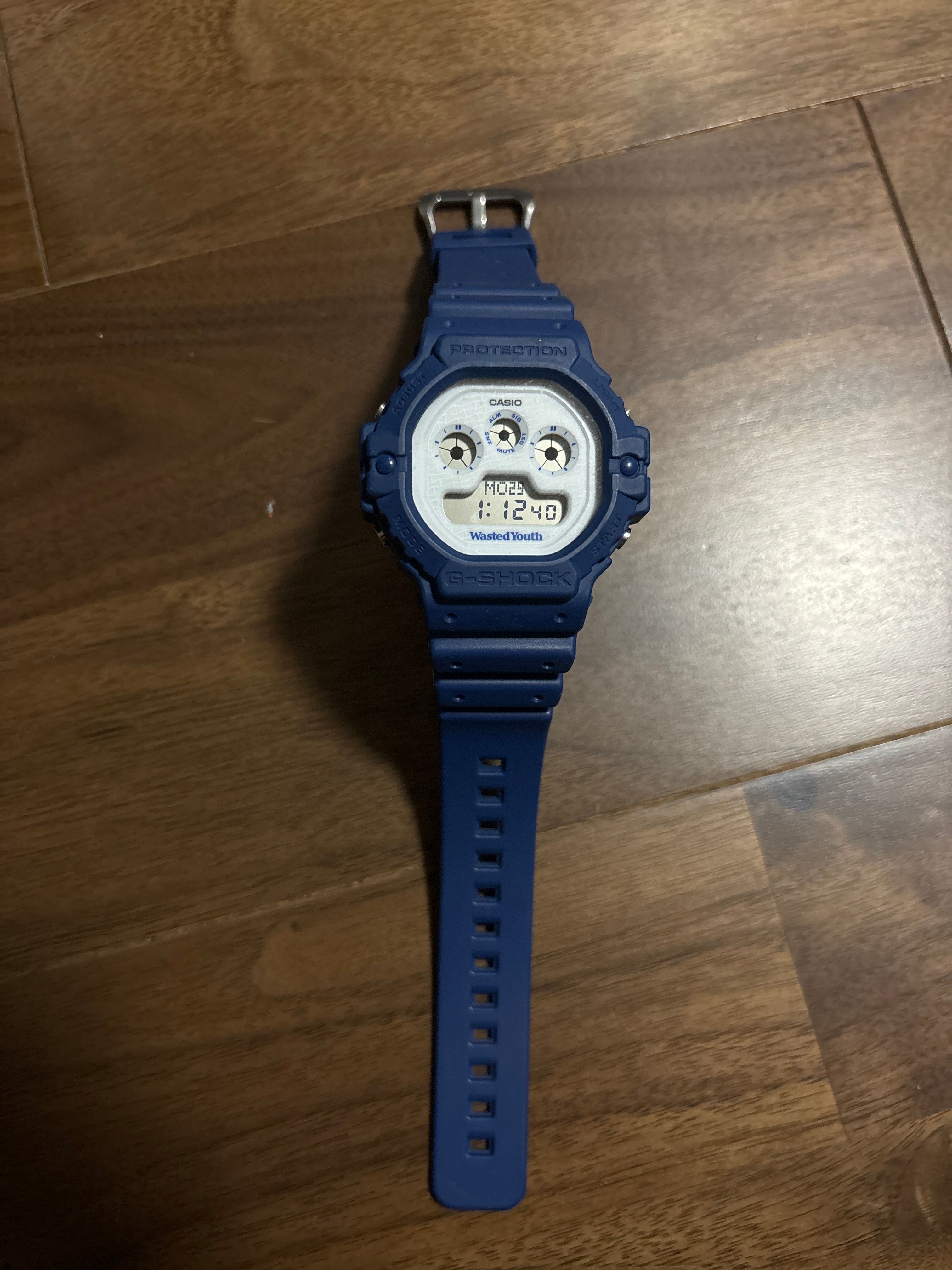 Wasted Youth x G-Shock DW-5900WY-2JR "Blue" / VERDY
