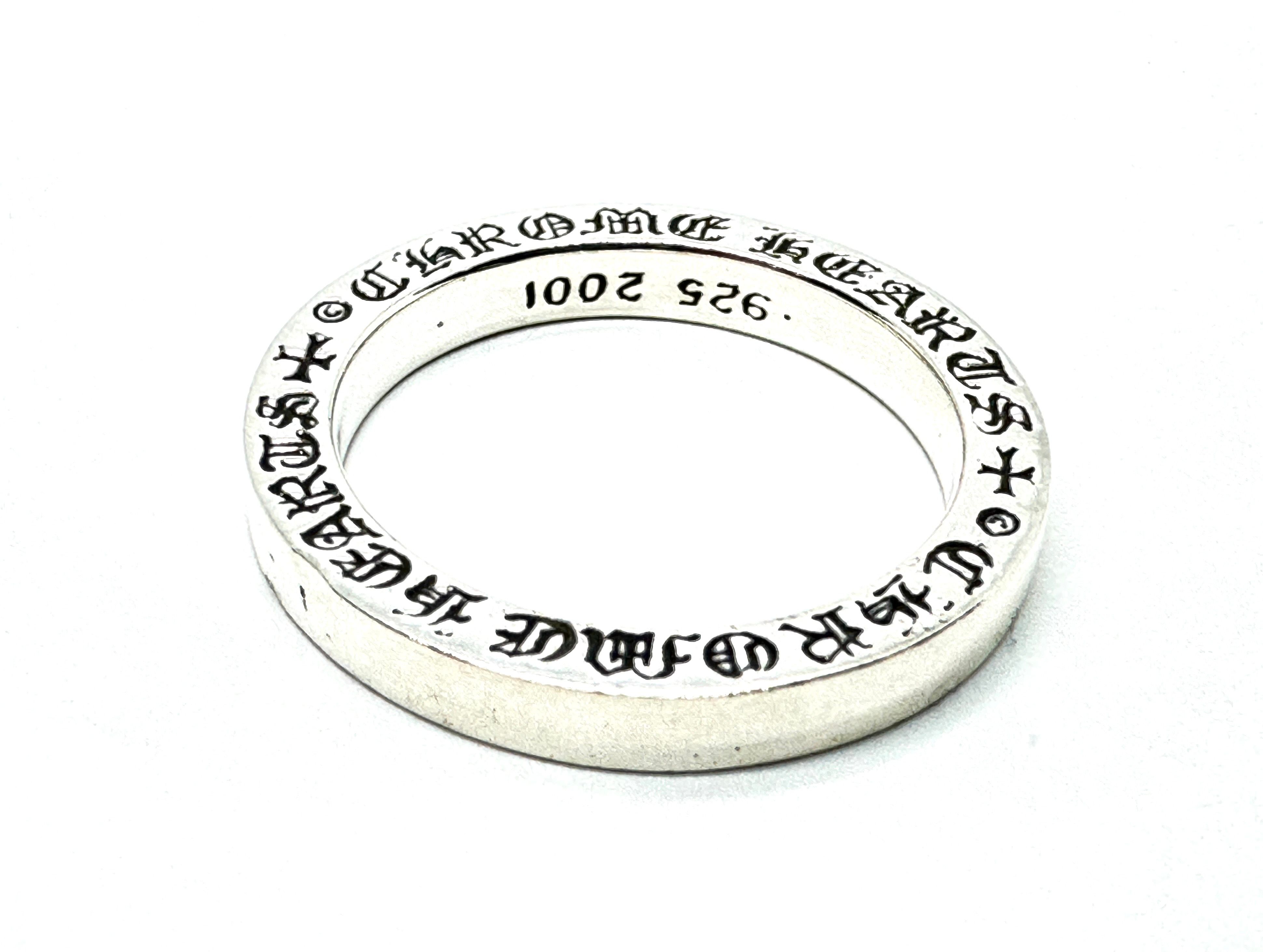 Chrome Hearts 3mm Spacer Ring "Silver"