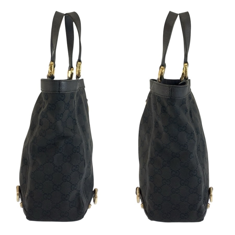 B (目立った傷や汚れなし)】GUCCI グッチ アビー ブラック 黒 ゴールド