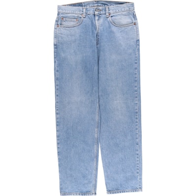 古着 00年代 リーバイス Levi's 550 RELAXED FIT ブラックデニム テーパードデニムパンツ メンズw34相当/eaa417508