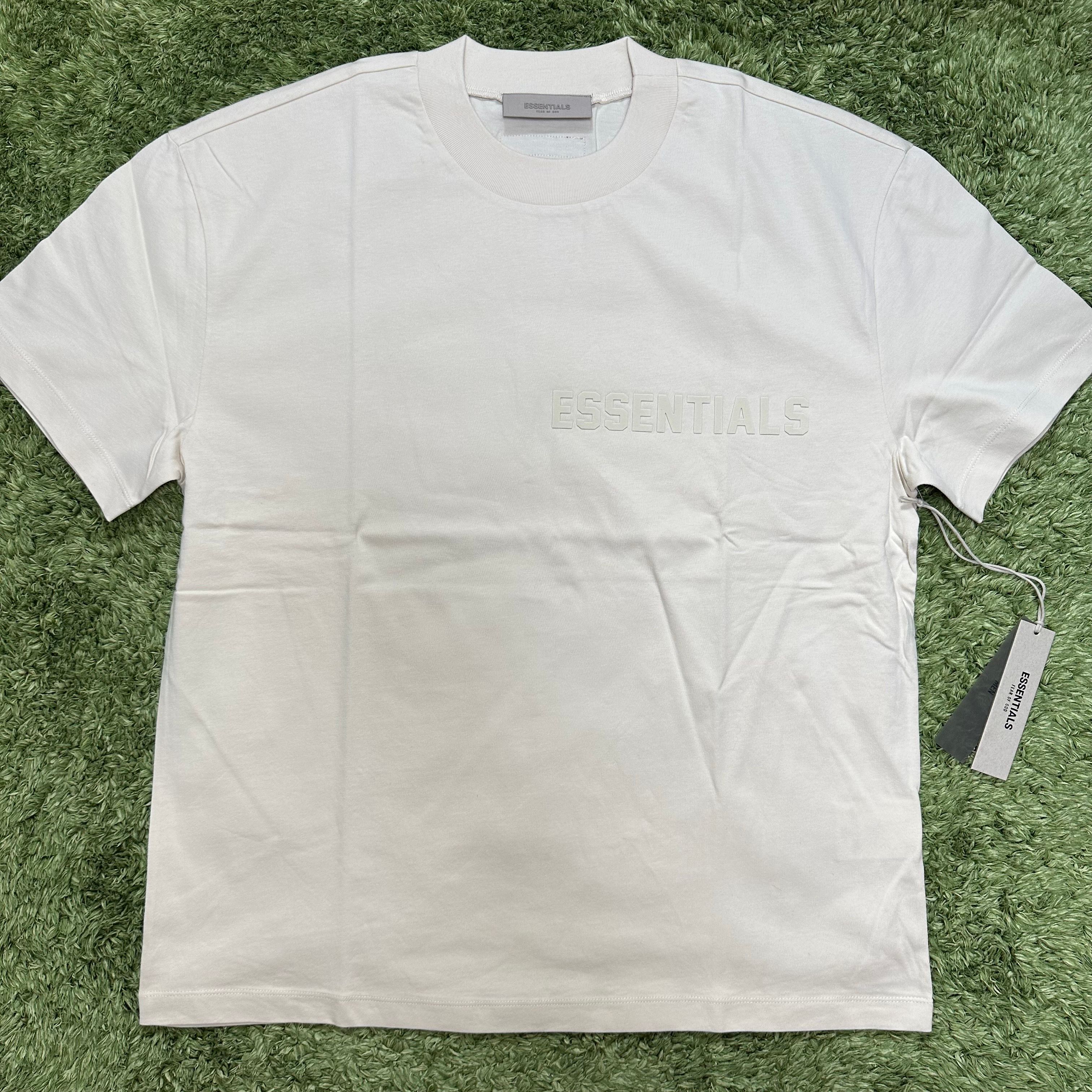 FEAR OF GOD ESSENTIALS SS Tee "Egg Shell"