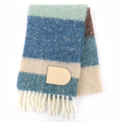 未使用品 デルヴォー マフラー マルチカラー レディース