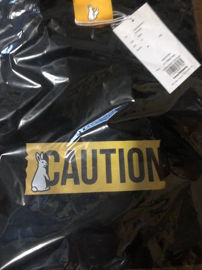 #FR2 CAUTION BOX ロゴ TEE