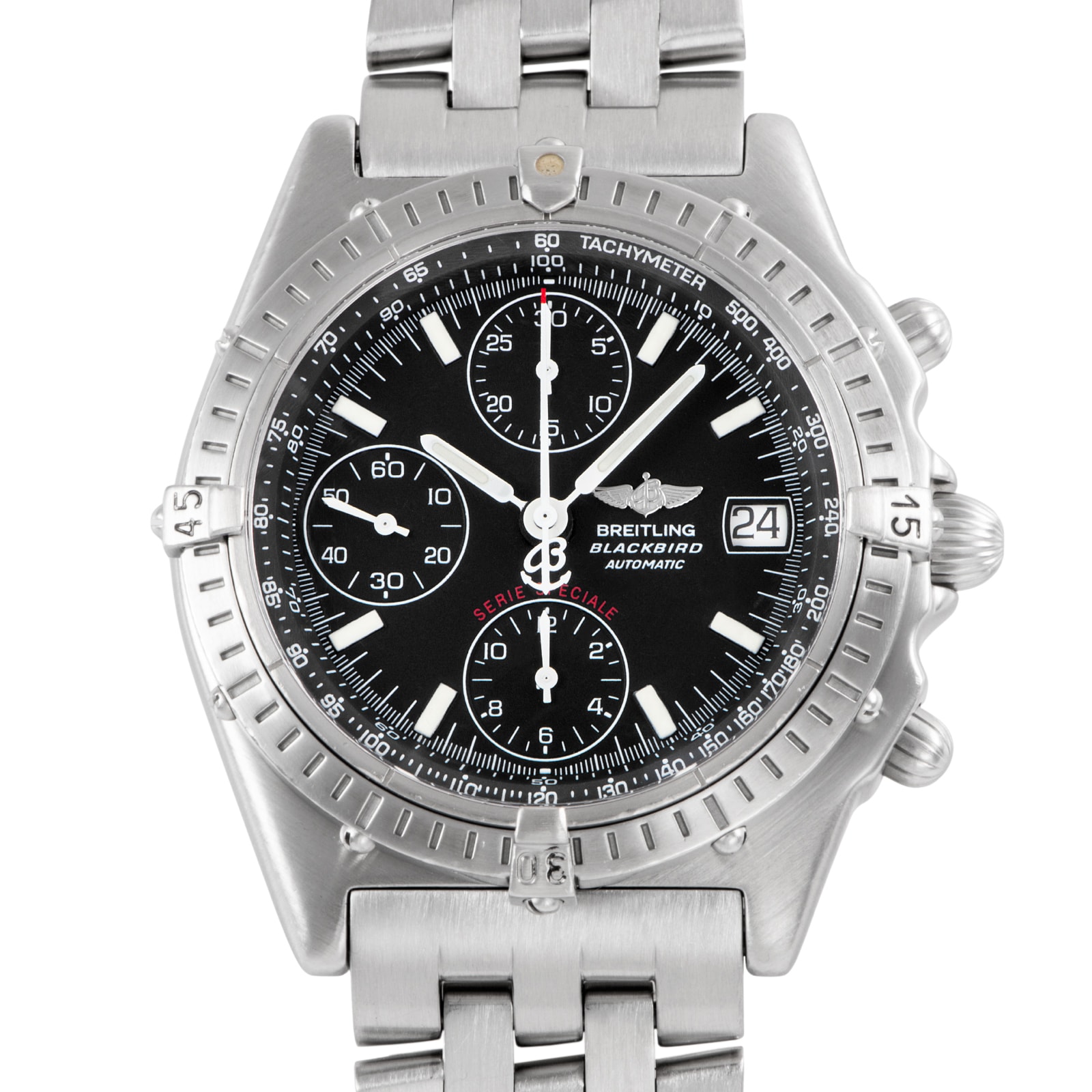 BREITLING ブライトリング クロノマット ブラックバード A13050.1 ステンレススチール【中古】