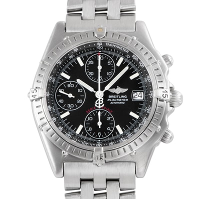 BREITLING ブライトリング クロノマット ブラックバード A13050.1 ステンレススチール【中古】