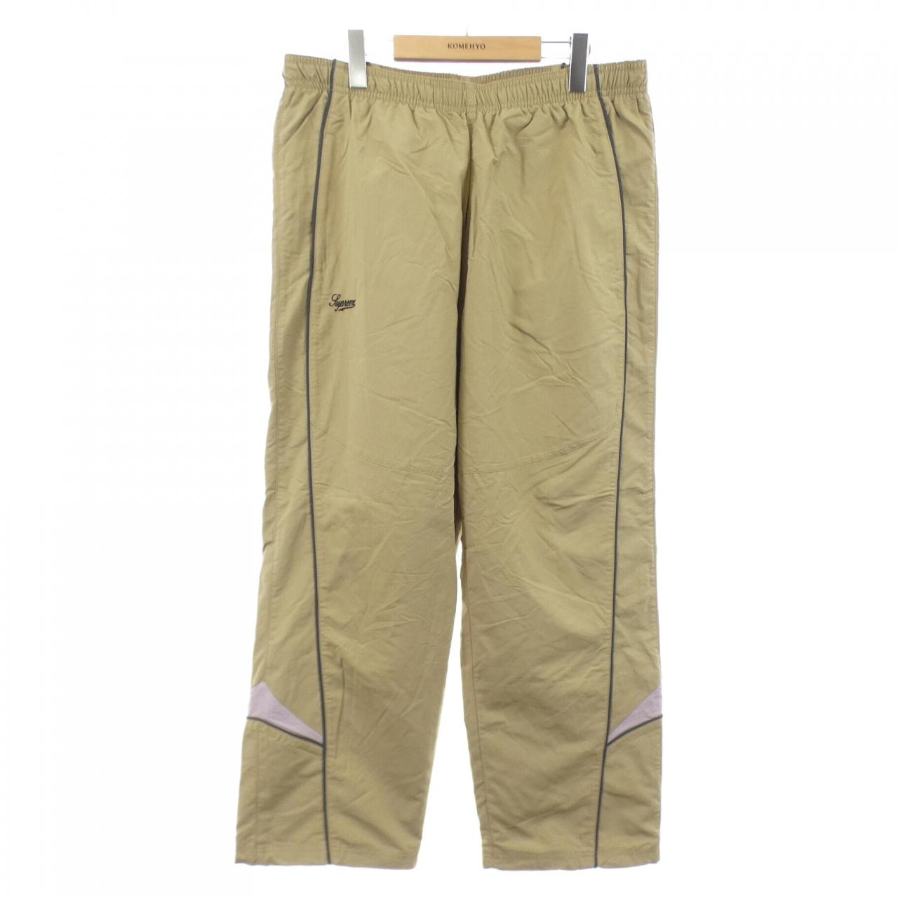 シュプリーム SUPREME CONTRAST PIPING TRACK PAN パンツ