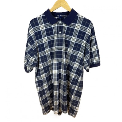 nautica【ノーティカ】 ポロシャツ チェック柄 XL