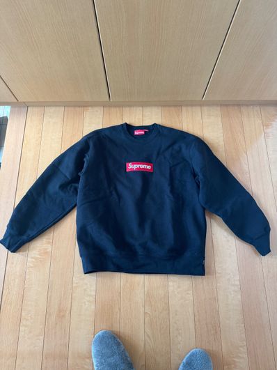 Supreme Box Logo Crewneck "Black" (22FW)