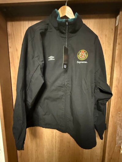 Supreme x Umbro Cotton Ripstop Track Jacket "Black"