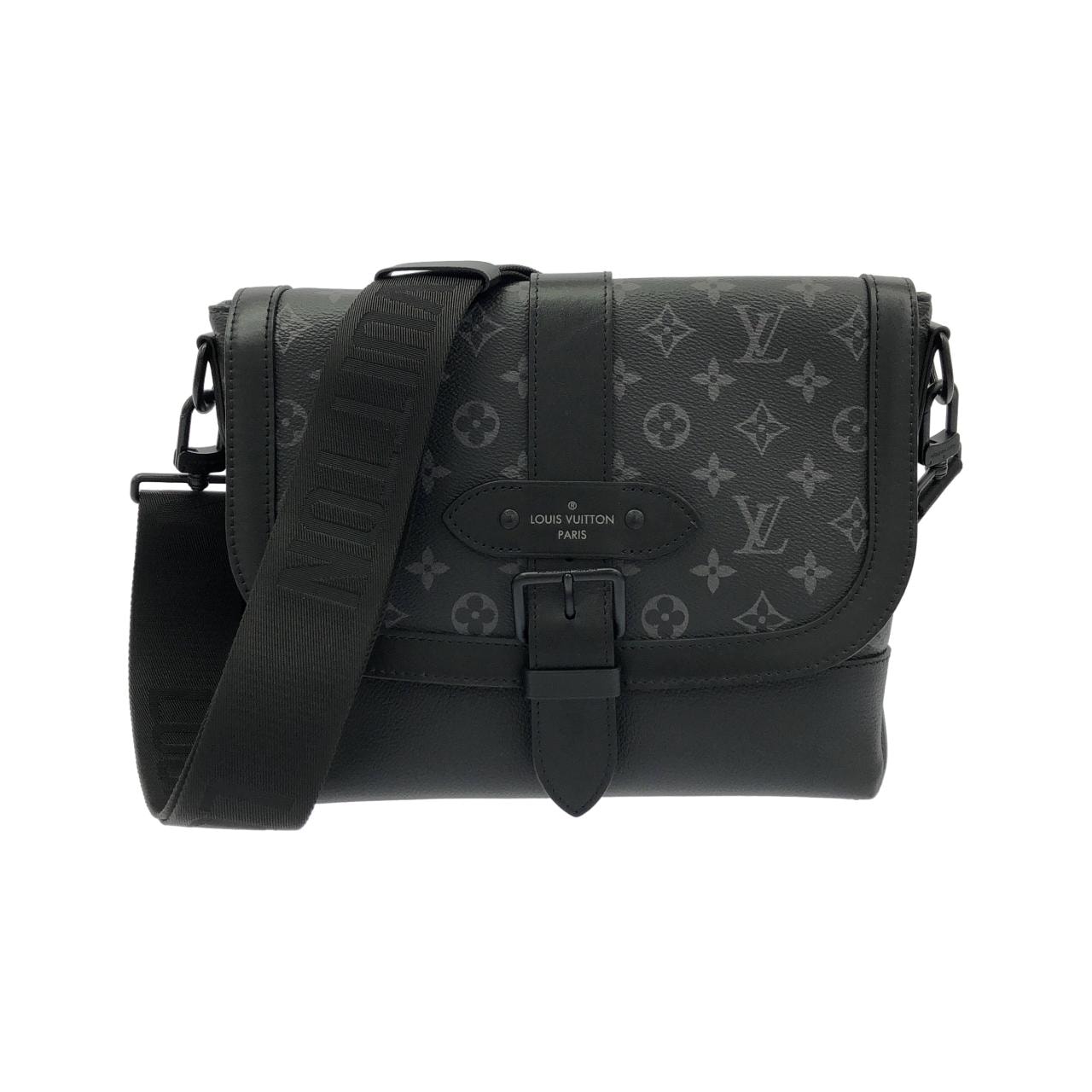 ルイヴィトン モノグラム エクリプス ソミュール メッセンジャー M45911 ショルダーバッグ