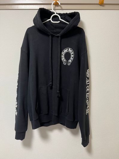 Chrome Hearts Matty Boy Chomper Horseshoe Hoodie "Black"
