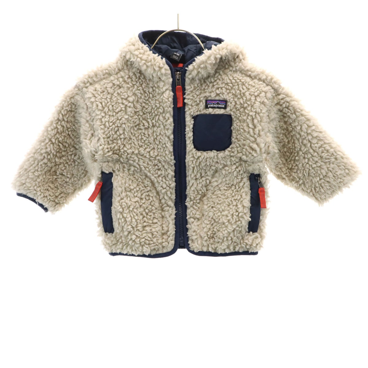 patagonia パタゴニア レトロX フリースジャケット 12-18M グレージュ 61400FA22 アウトドア