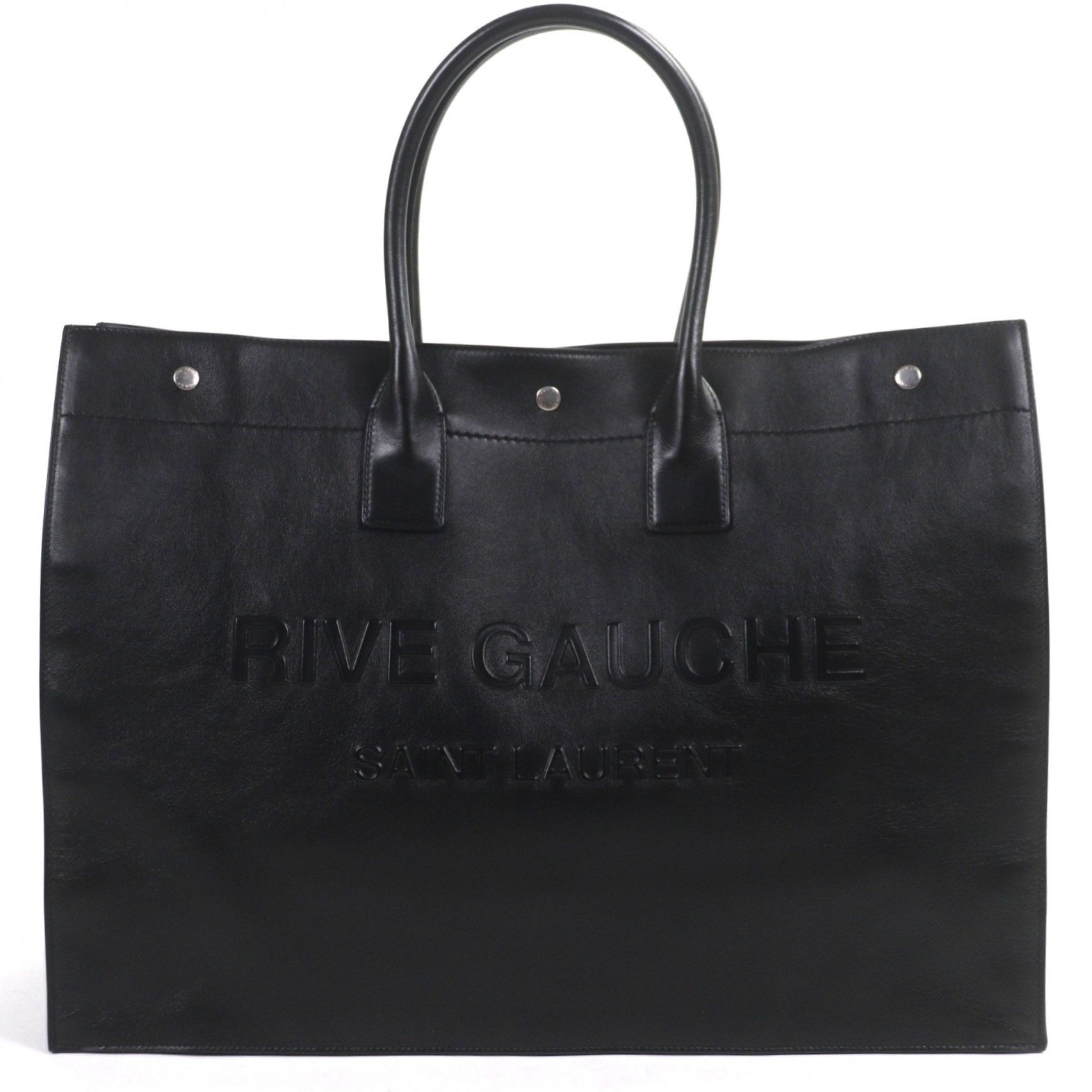 美品 サンローランパリ トートバッグ ブラック メンズ 587273