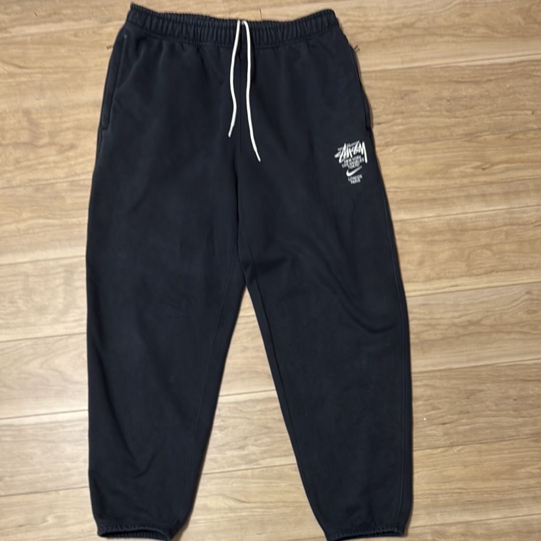 Nike x Stussy International Sweatpants (US Size) "Black" DC4227-010