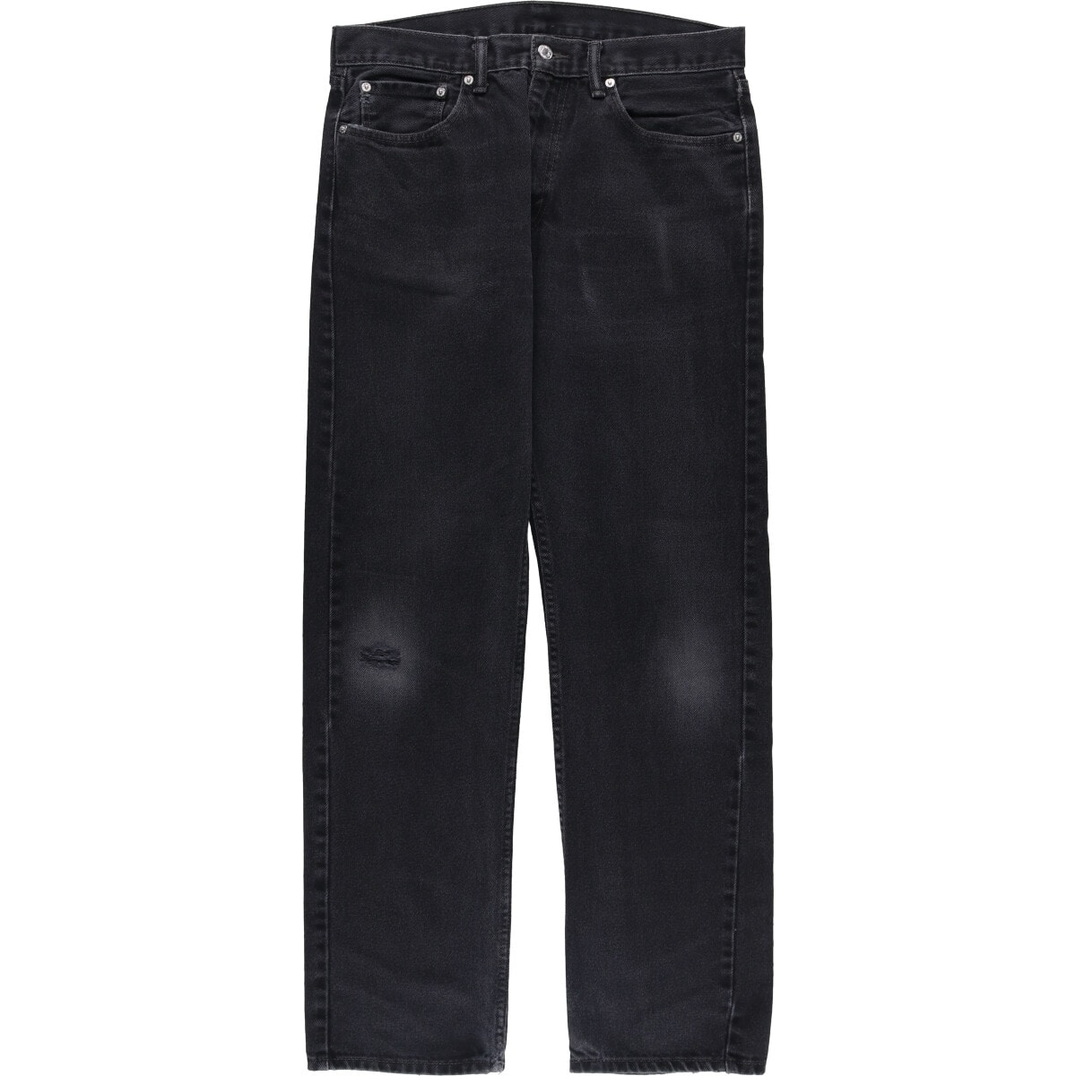 古着 リーバイス Levi's 505 ブラックデニム テーパードデニムパンツ メンズw34相当/eaa566633