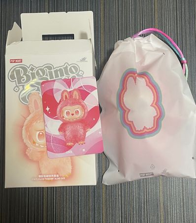 POP MART THE MONSTERS (LABUBU) Big into Energy Series Plush Pendant LOVE