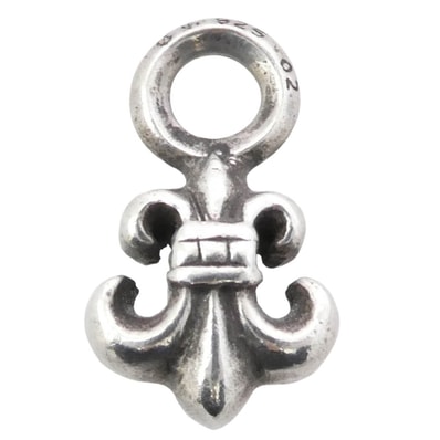 Chrome Hearts #A Stack Charm BS Flare "Silver"