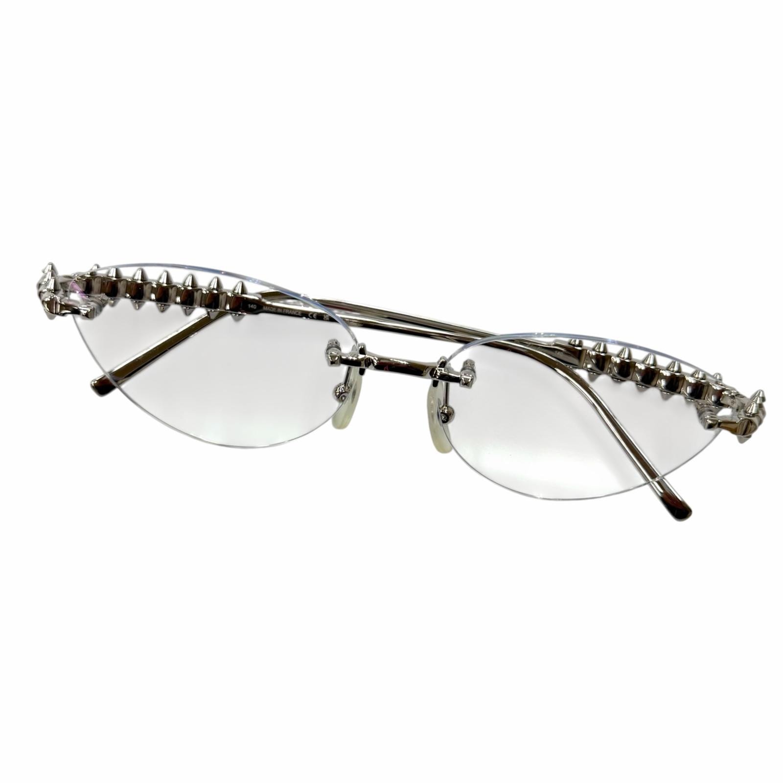極美品 カルティエ クラッシュ ドゥ カルティエ サングラス □16 140