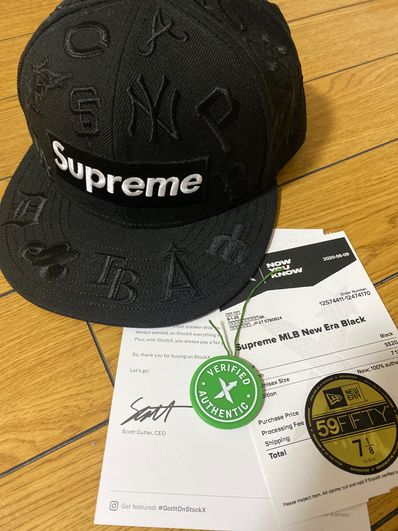 Supreme / MLB New Era® "Black"