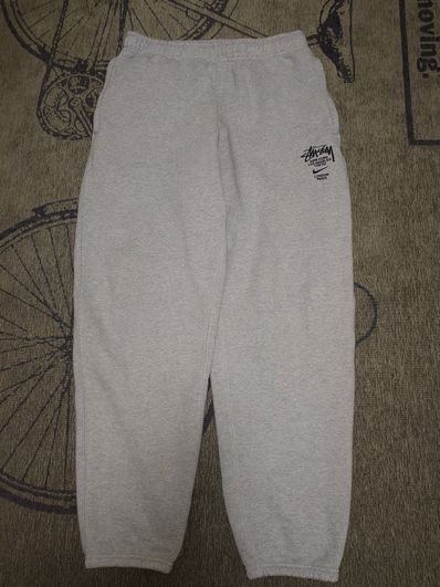 Nike x Stussy International Sweatpants (US Size) "Grey" DC4227-050