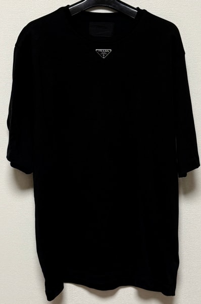 PRADA Cotton T-Shirt "Black"