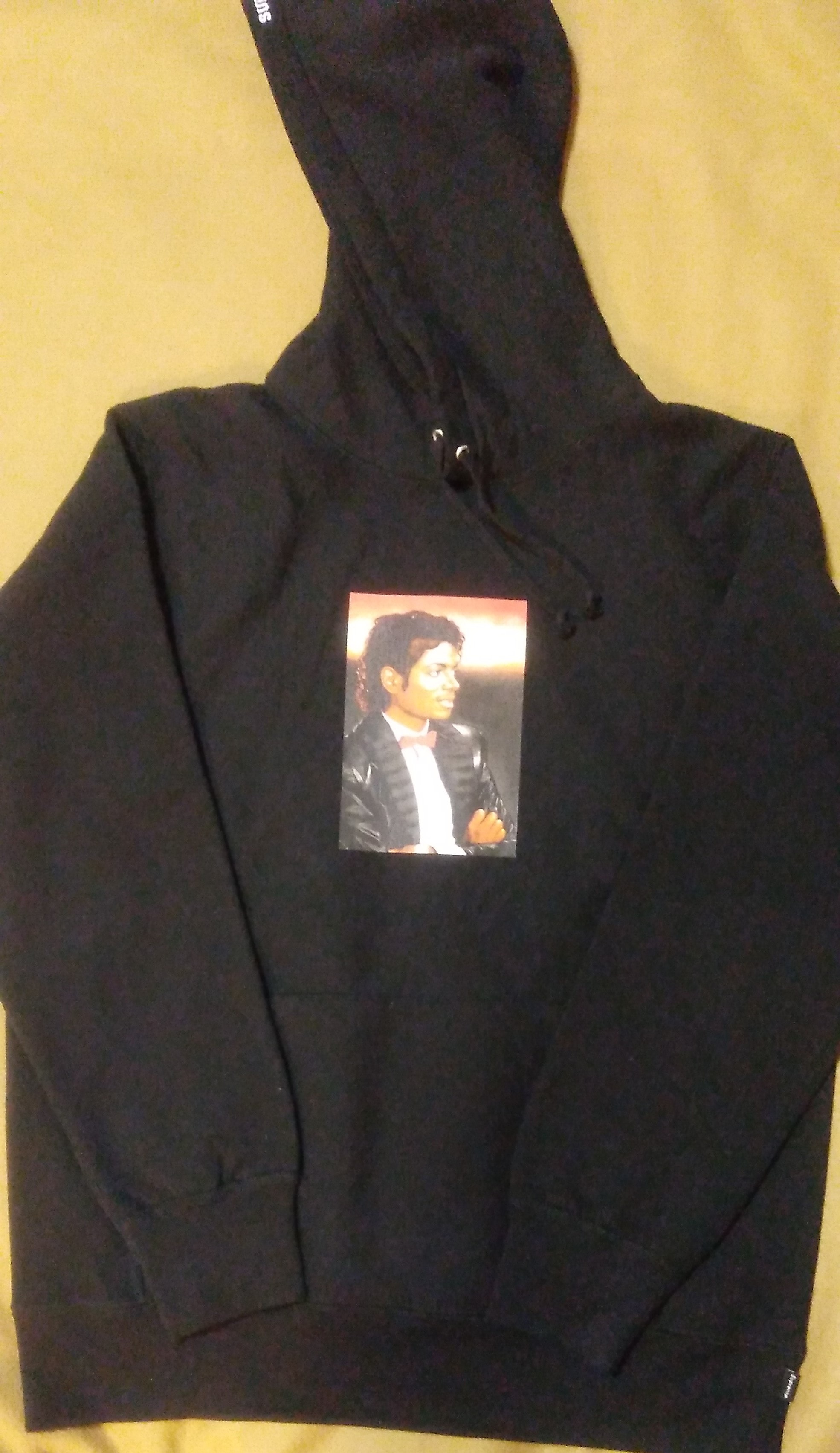 Supreme Michael Jackson Hooded Sweatshirt "Black"