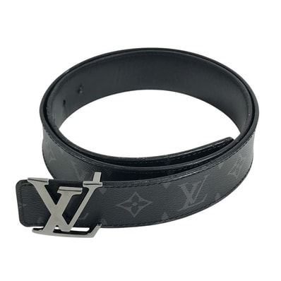 ルイヴィトン LOUIS VUITTON ベルト LV イニシャル 40MM リバーシブル M9043U モノグラムエクリプス アクセサリー ボトムス用ベルト ベルト モノグラムエクリプスキャンバス ブラック