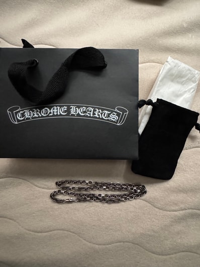 Chrome Hearts Paper Chain Necklace "Silver"