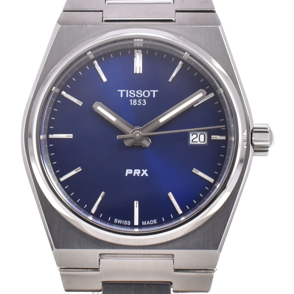ティソ TISSOT T137.210.11.041.00 PRX ピーアールエックス クォーツ メンズ 美品 N#145410