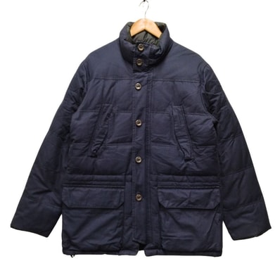 NAUTICA ノーティカ リバーシブル ダウンジャケット ネイビー サイズM 正規品 / B6843