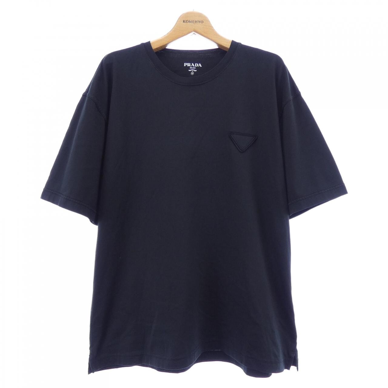 プラダ PRADA トライアングルロゴ UJN852 S232 13CC Tシャツ