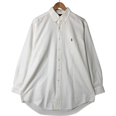 古着 ラルフローレン Ralph Lauren CLASSIC FIT 長袖 ボタンダウンシャツ メンズL相当/eaa543780