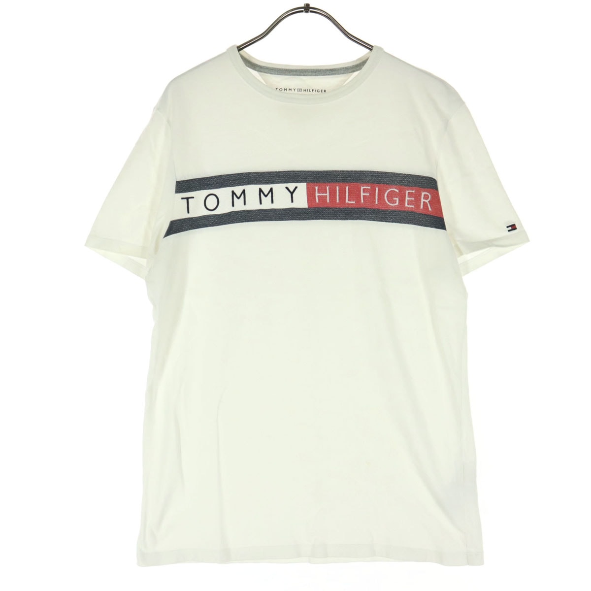 TOMMY HILFIGER トミーヒルフィガー 半袖 Tシャツ S アイボリー
