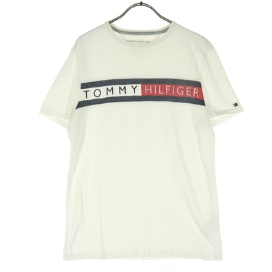 TOMMY HILFIGER トミーヒルフィガー 半袖 Tシャツ S アイボリー