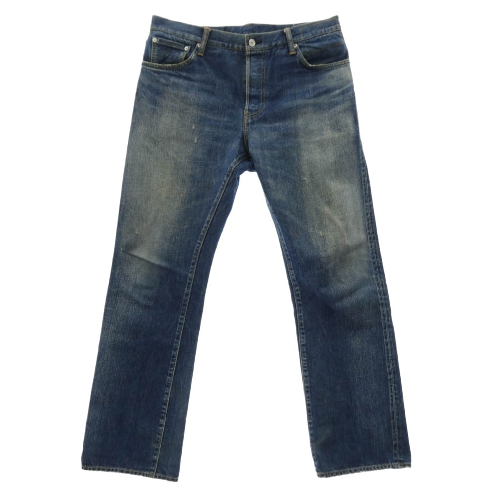 VISVIM ビズビム デニムパンツ 19AW 0119205005031 SOCIAL SCULPTURE DRY DENIM-3 INDIGO ソーシャルスカルプチャードライ デニム 13oz ドライ塩縮加工 インディゴ インディゴブルー系 L 3【中古】