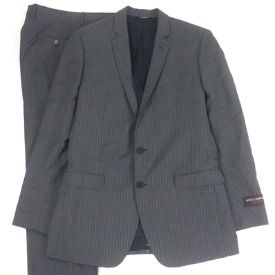 未使用品 ドルチェ&ガッバーナ
スーツ グレー メンズ 50