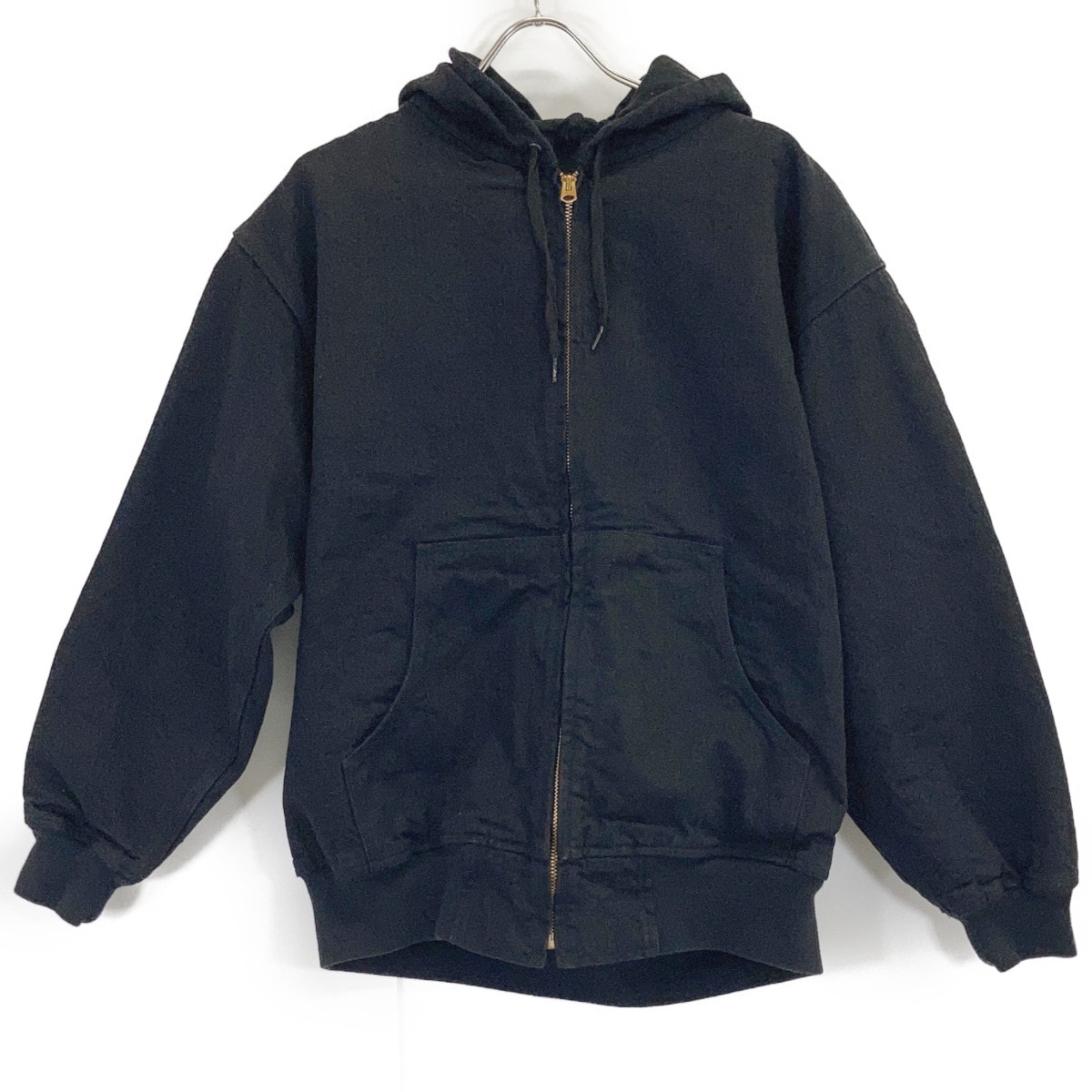 コモリ 【美品/25AW】C03-01003 ブラック 13.5oz 中白ブラックデニム ジップ パーカージャケット 1