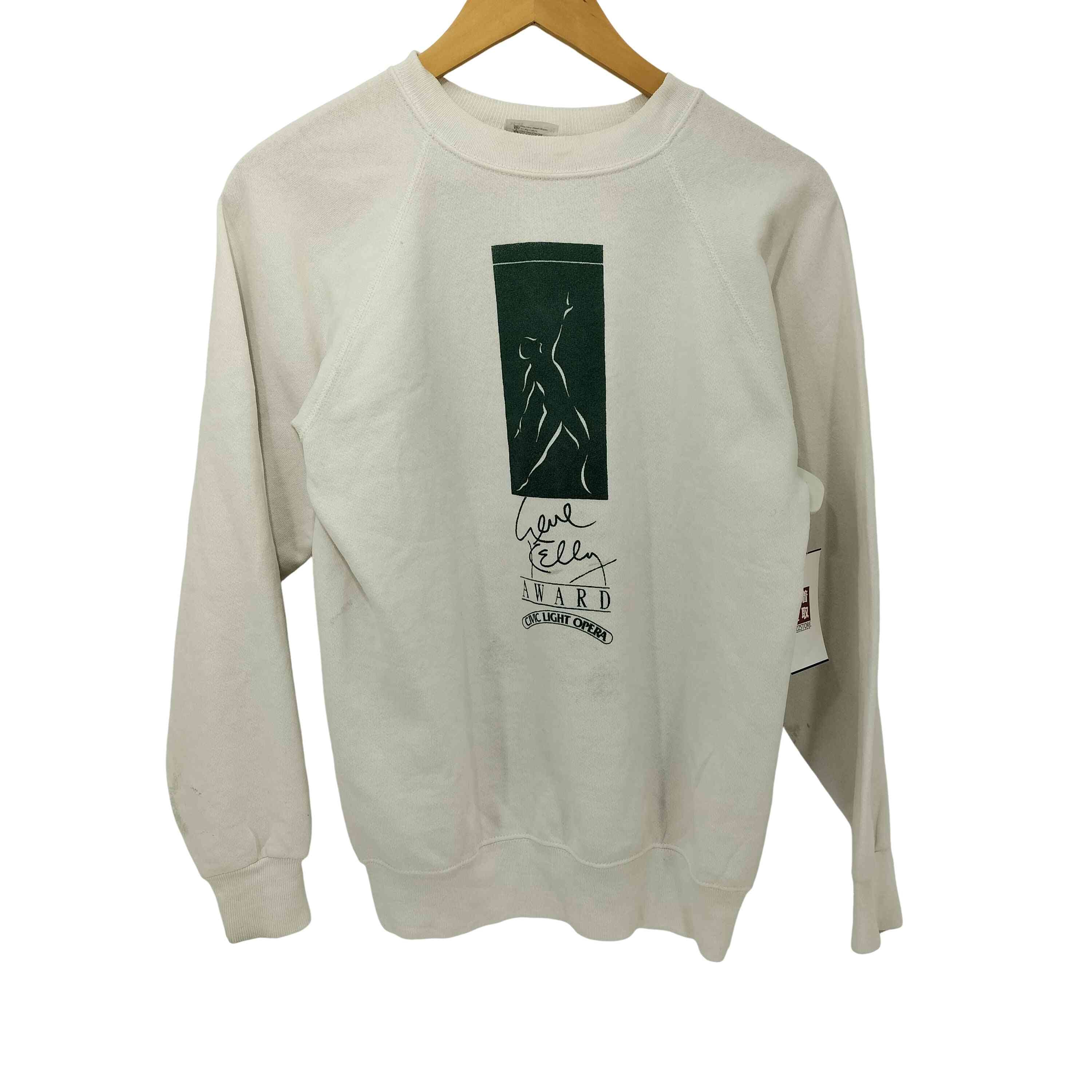 90s USA製 Gene Kelly Award ラグラン クルーネック スウェット【1142094563999】