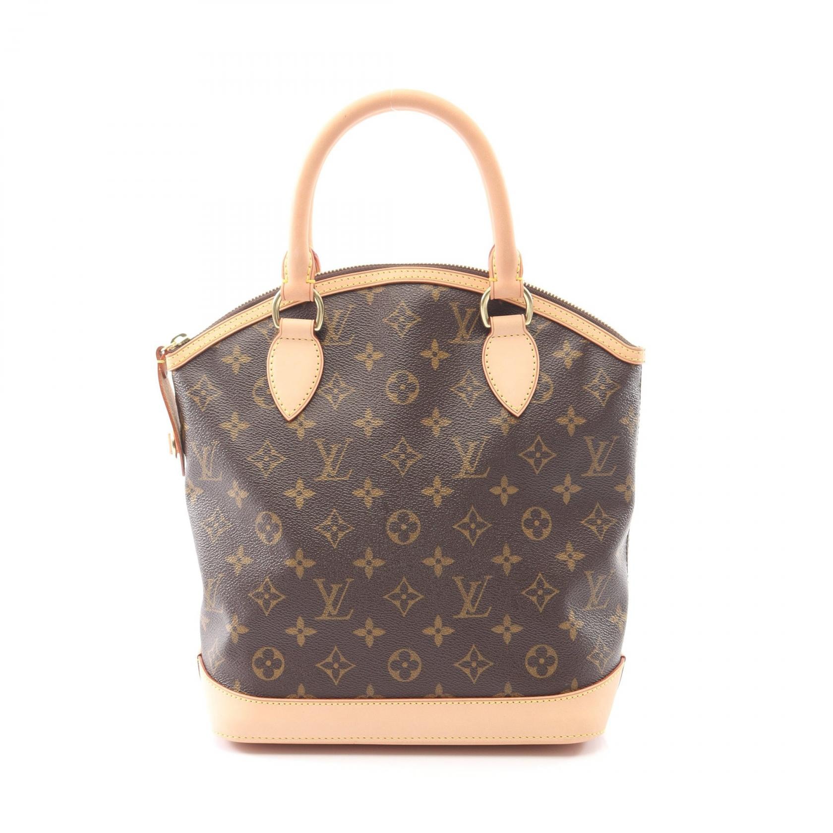 ルイ・ヴィトン LOUIS VUITTON ロックイット ハンドバッグ バッグ PVCコーティングキャンバス レザー モノグラム レディース ブラウン系 M40102 【中古】