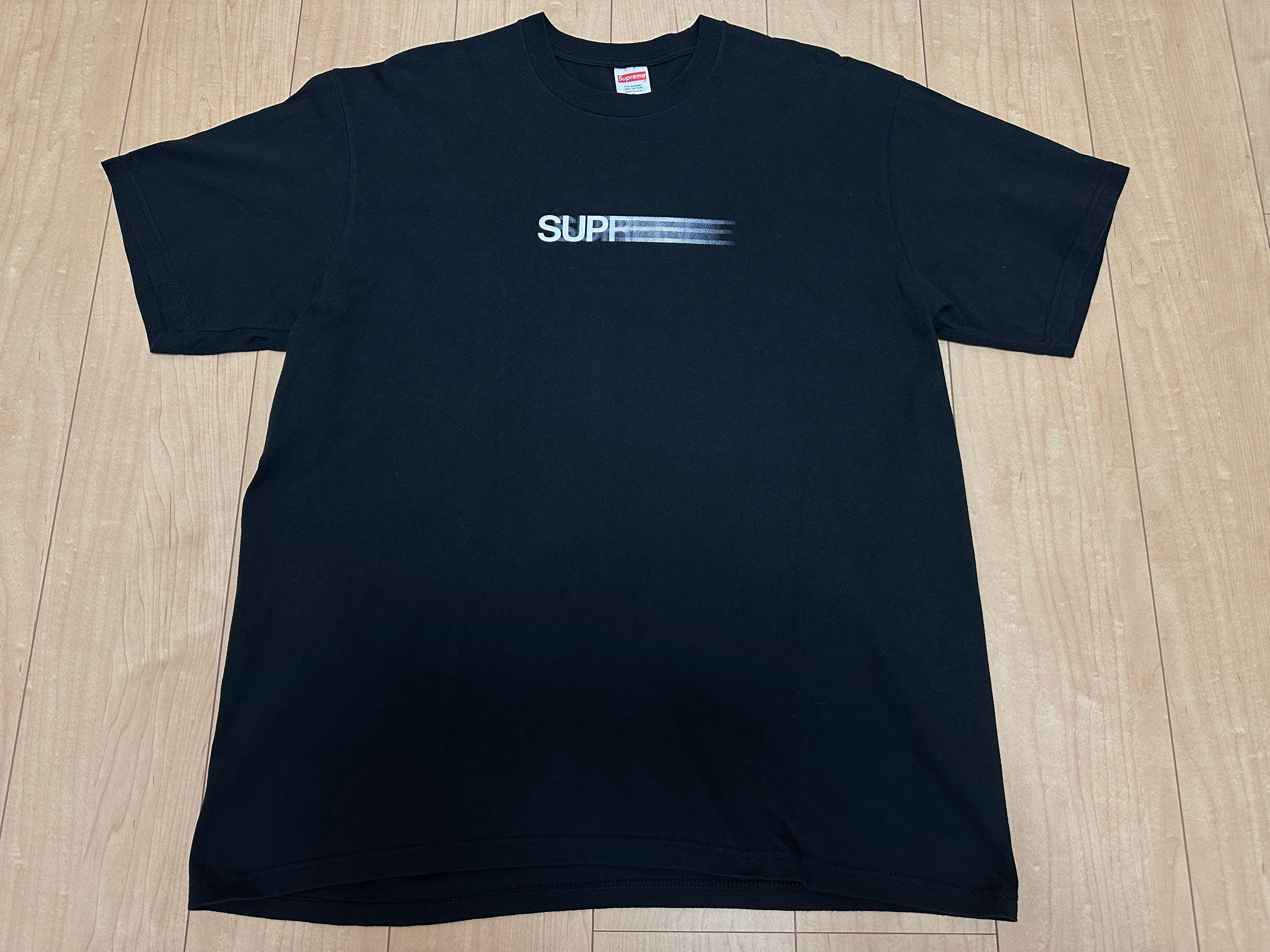Supreme Motion Logo Tee "Black" (23SS)