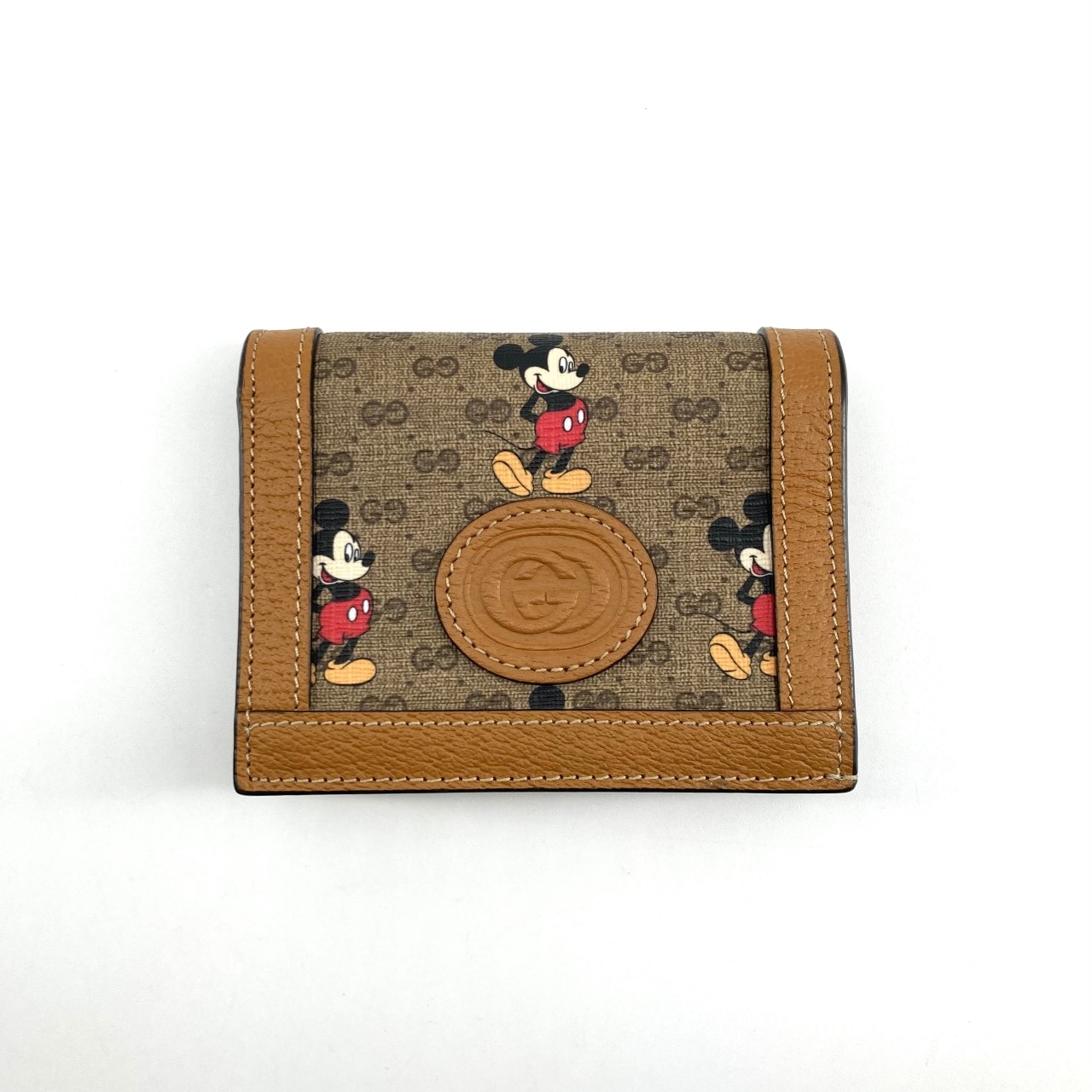 GUCCI x Disney GG Supreme Mickey Mouse Card Case