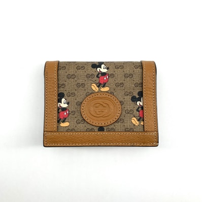 GUCCI x Disney GG Supreme Mickey Mouse Card Case
