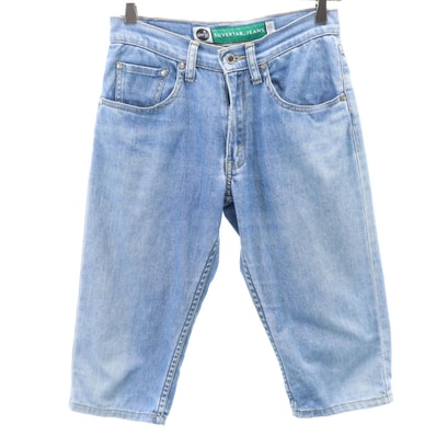 Levi's リーバイス 90s シルバータブ デニムショートパンツ 64-88 ウォッシュブルー SILVER TAB ハーフ