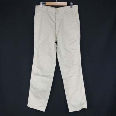 05年/日本製★コムデギャルソン オム★コットン/チノパンツ【メンズS/股下76cm/ベージュ】ジップフライ/COMME des GARCONS HOMME/Made in Japan◆XBF597#-20t