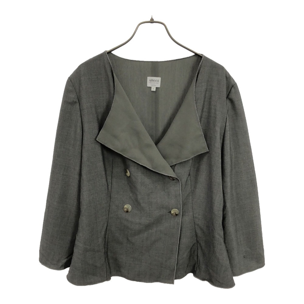 ARMANI COLLEZIONI アルマーニ コレツィオーニ イタリア製 ジャケット 46 グレー